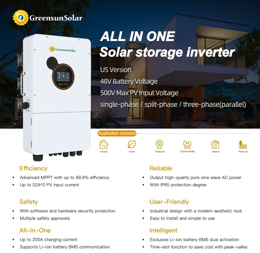 split phase hybrid inverter
