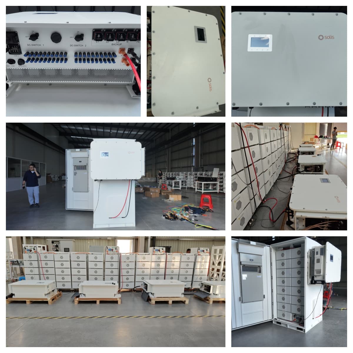 high voltage hybrid inverter 125KW solar inverter