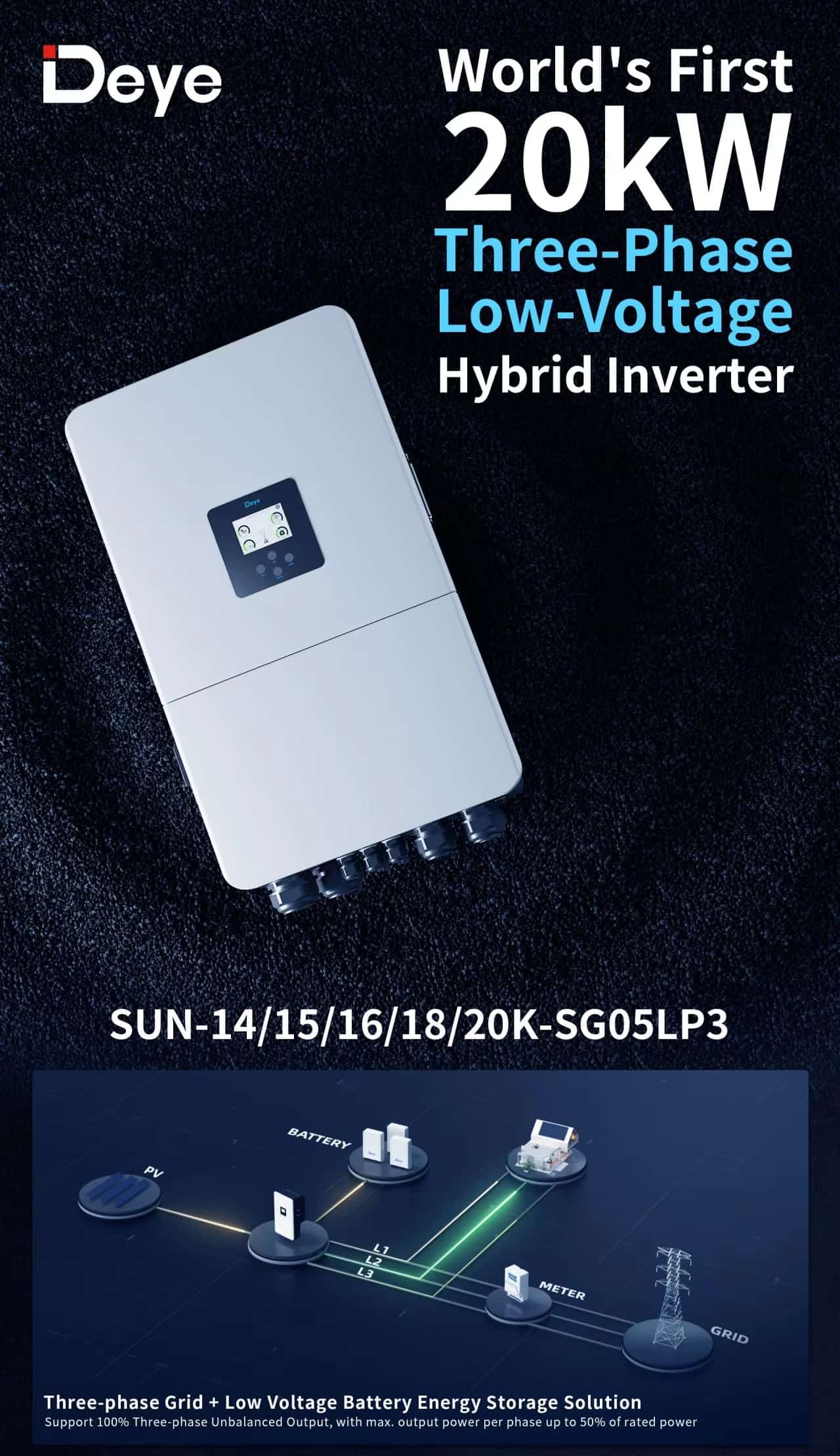 Deye hybrid inverter 