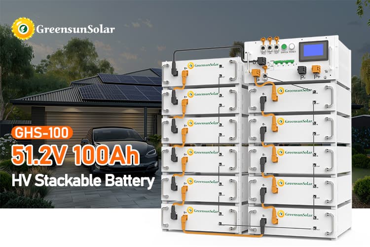 stackable lithium battery system high voltage lithium ion battery