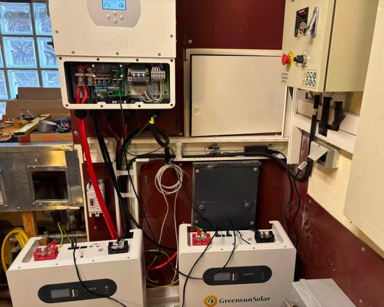 German household 10kW Hybrid system project