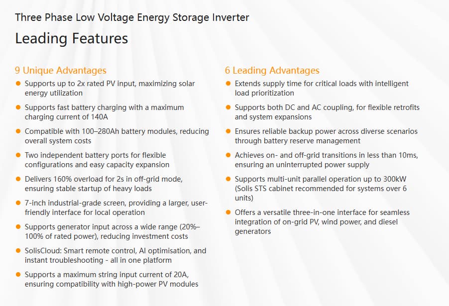SOLIS Hybrid inverter 