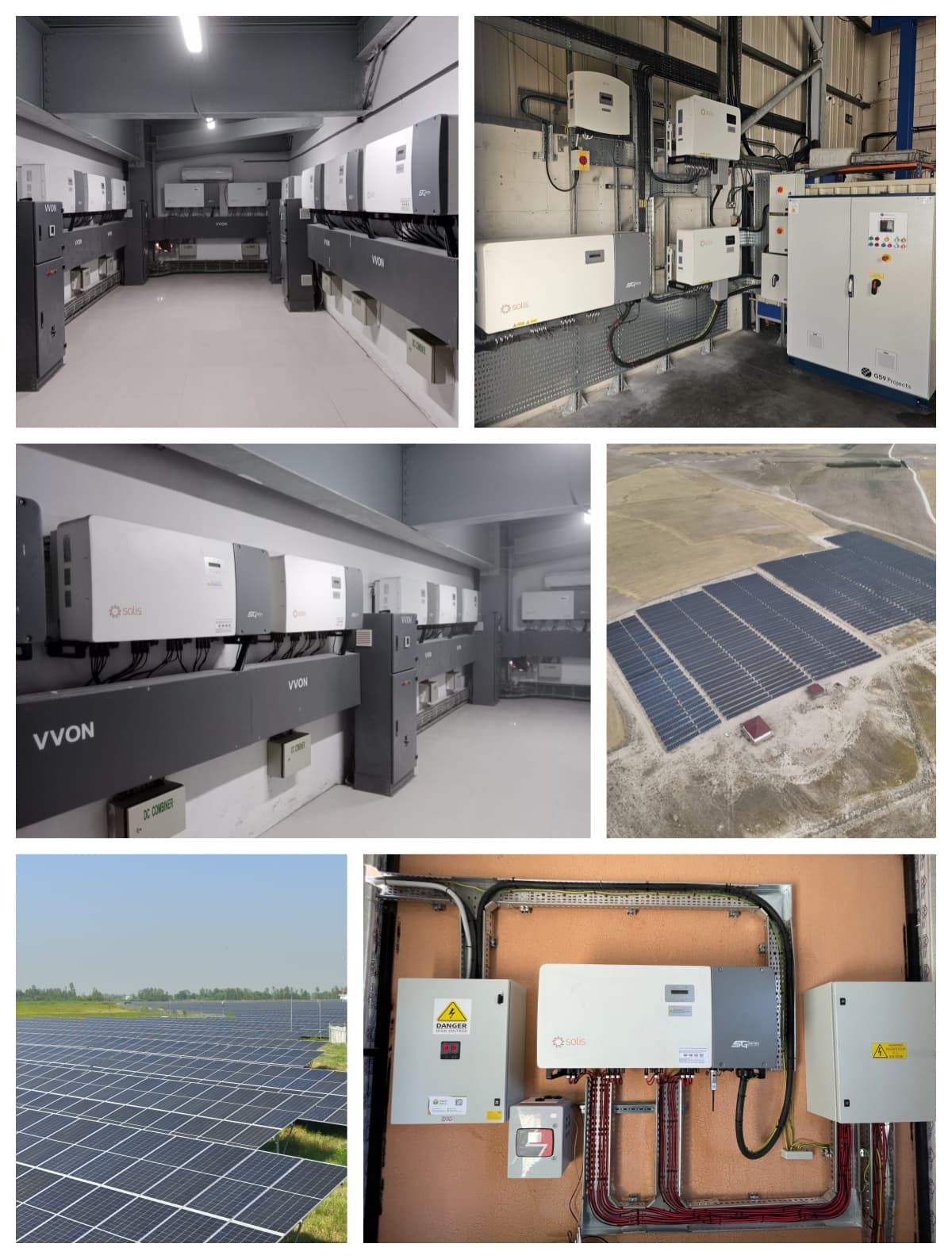 Solis on grid inverter system