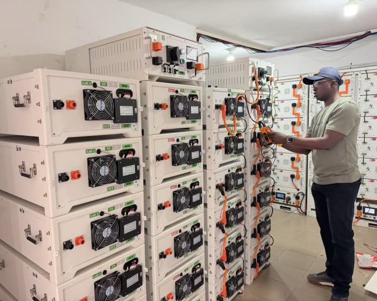 Mali Deye 50KW with Greensun HV battery system